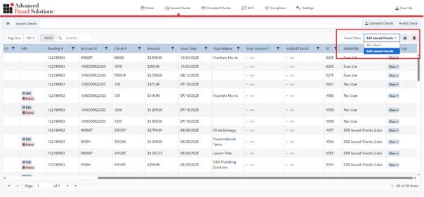 8Rearrange Columns and Create New Views in Positive Pay.jpeg